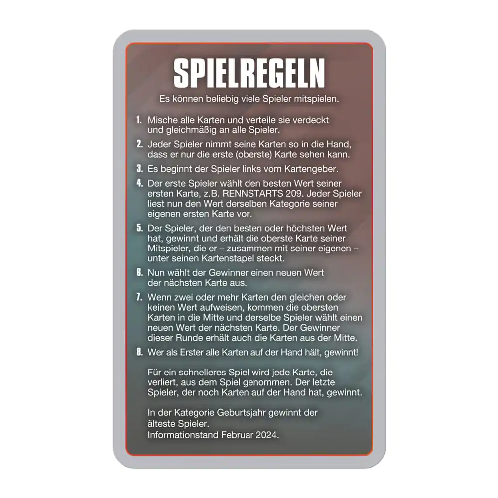Grand Prix Helden kartaška igra Top Trumps Collectables *njemačka verzija* fotografija proizvoda