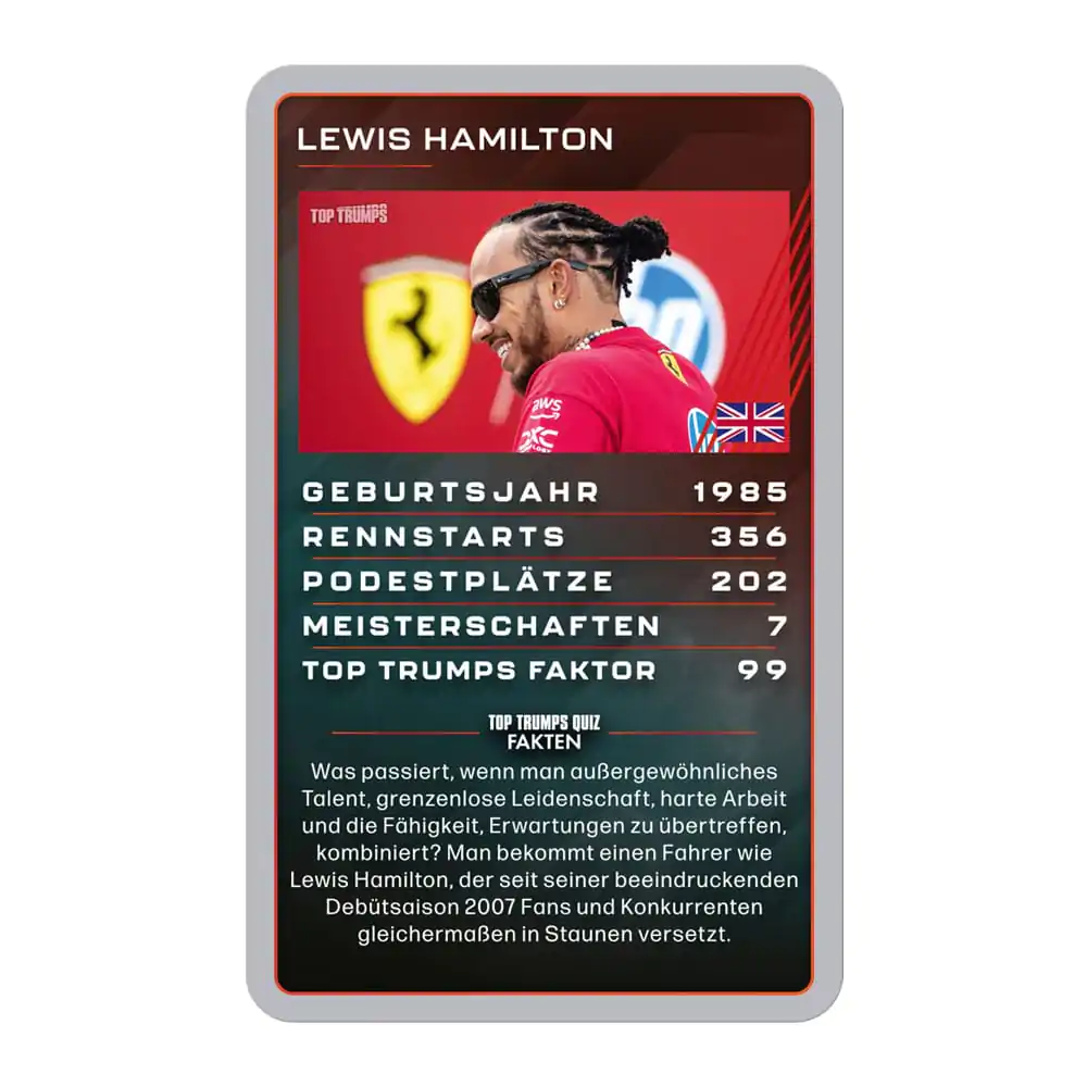 Grand Prix Helden kartaška igra Top Trumps Collectables *njemačka verzija* fotografija proizvoda