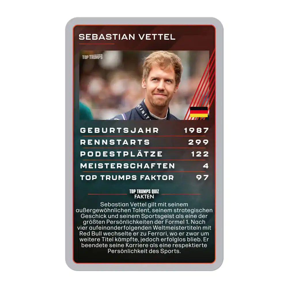 Grand Prix Helden kartaška igra Top Trumps Collectables *njemačka verzija* fotografija proizvoda