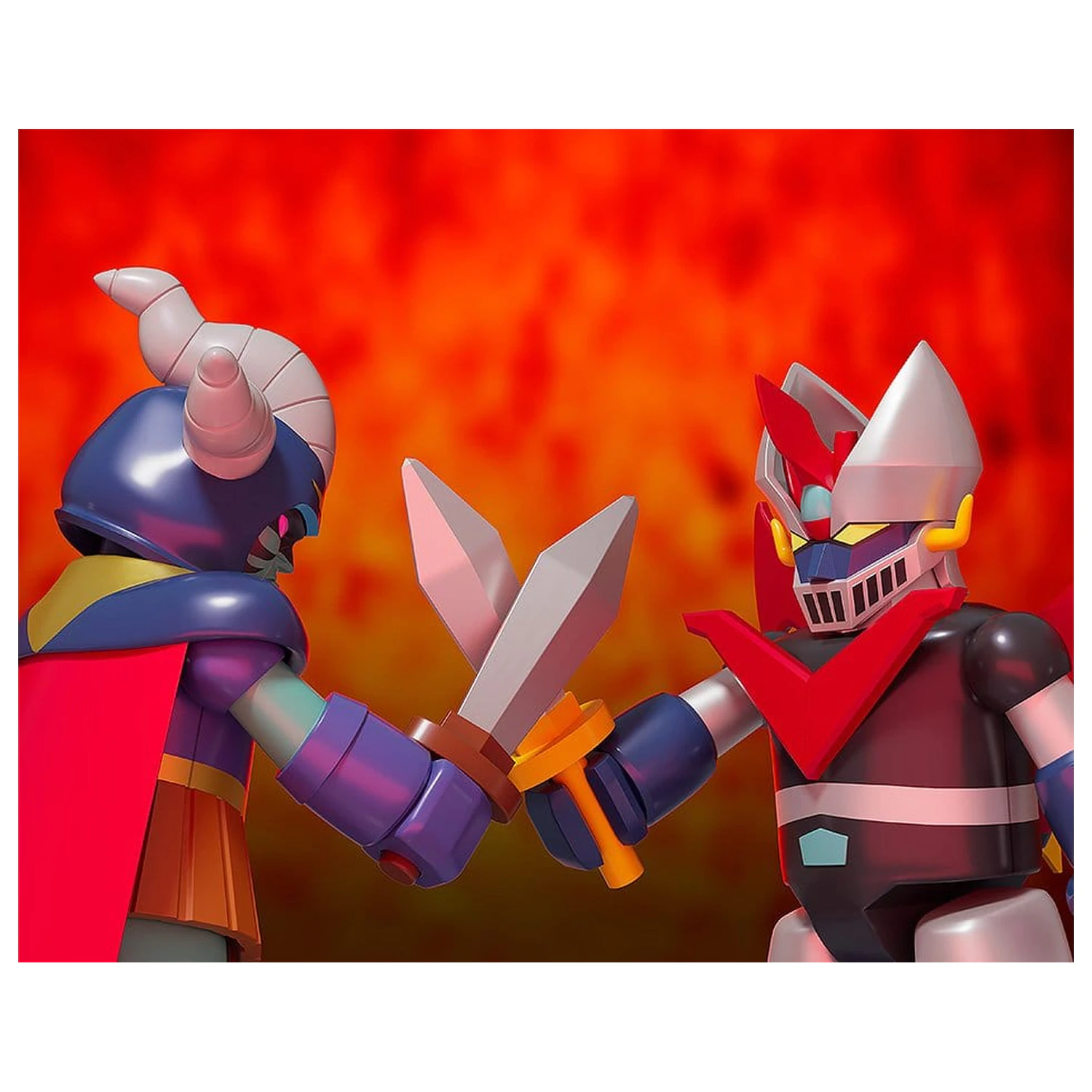 Great Mazinger Brickroid akcijska figura Great General of Darkness 5 cm fotografija proizvoda