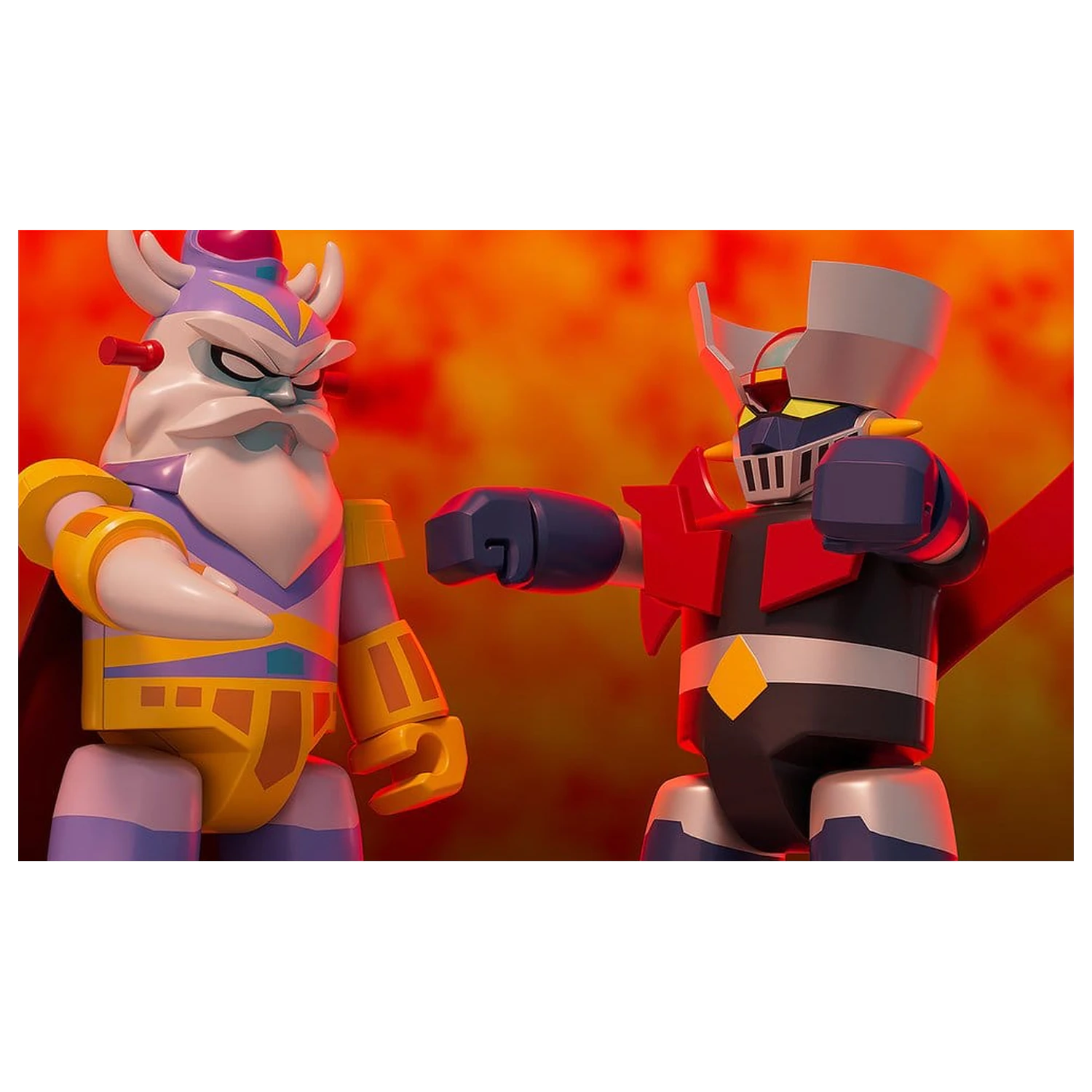 Great Mazinger Brickroid akcijska figura Great Marshall of Hell 5 cm fotografija proizvoda