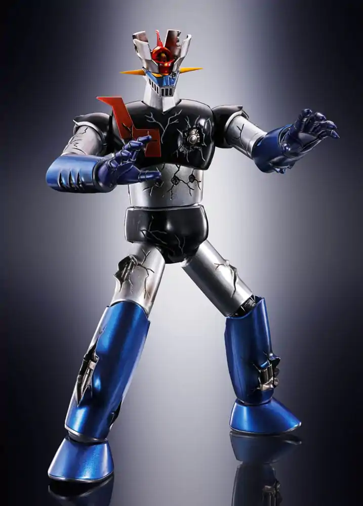 Great Mazinger Soul of Chogokin Diecast akcijska figura GX-105D Great Mazinger Z Kakumei Shinka Damage Ver. 17 cm fotografija proizvoda