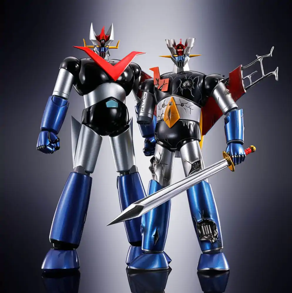 Great Mazinger Soul of Chogokin Diecast akcijska figura GX-105D Great Mazinger Z Kakumei Shinka Damage Ver. 17 cm fotografija proizvoda