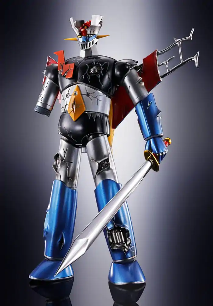 Great Mazinger Soul of Chogokin Diecast akcijska figura GX-105D Great Mazinger Z Kakumei Shinka Damage Ver. 17 cm fotografija proizvoda