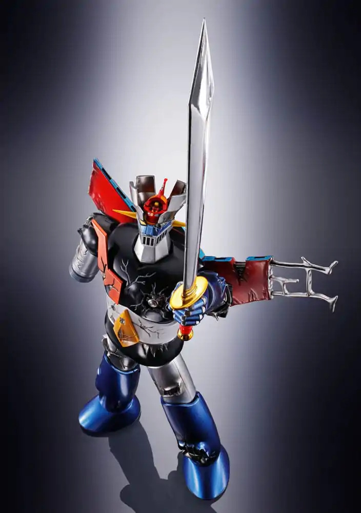 Great Mazinger Soul of Chogokin Diecast akcijska figura GX-105D Great Mazinger Z Kakumei Shinka Damage Ver. 17 cm fotografija proizvoda