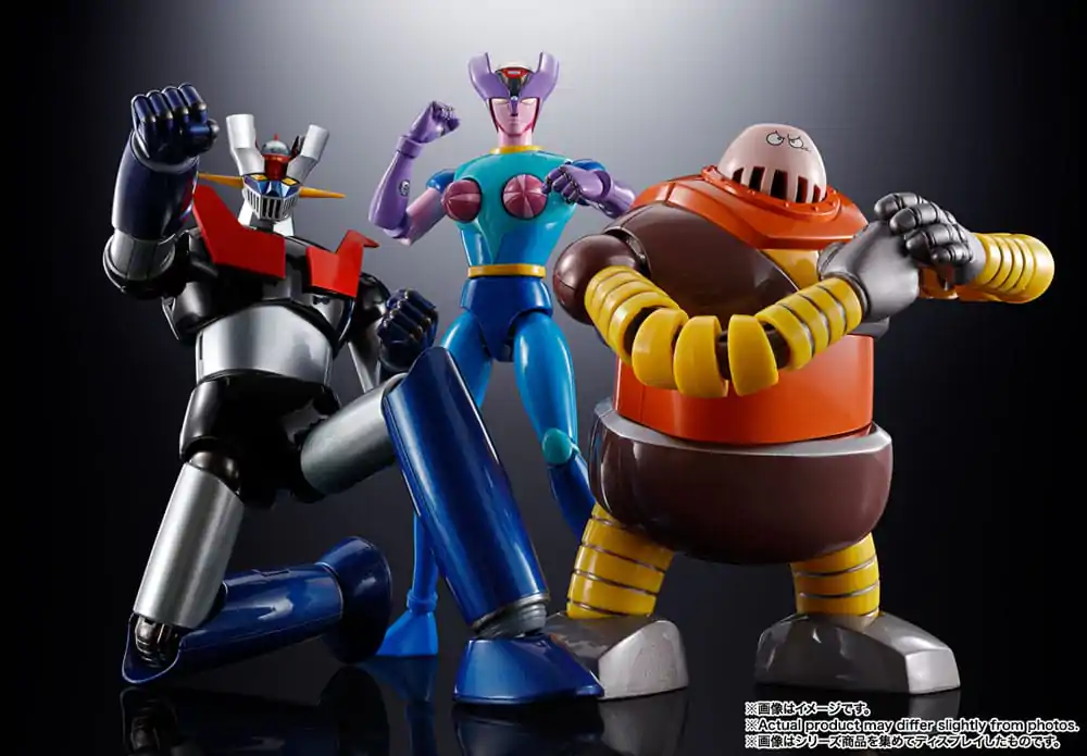 Great Mazinger Z Soul of Chogokin Diecast akcijske figure GX-108 Rhein & GX-11R Dianan A Set 17 cm fotografija proizvoda