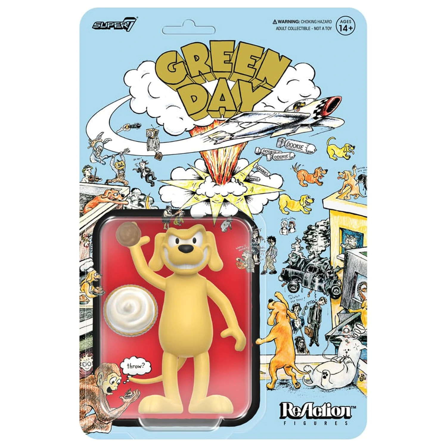 Green Day ReAction akcijska figura Dookie Dog 9 cm fotografija proizvoda