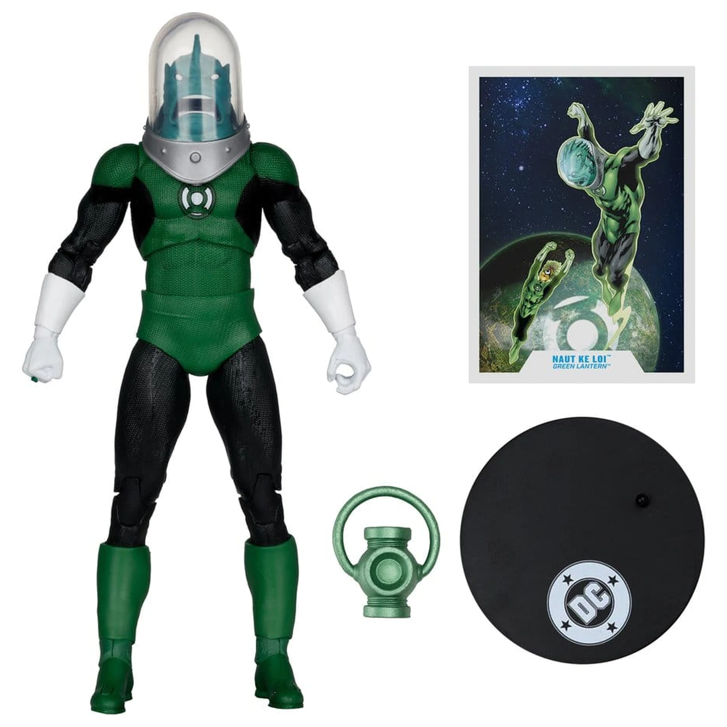 Green Lantern DC Multiverse akcijska figura Naut Ke Loi 19 cm fotografija proizvoda