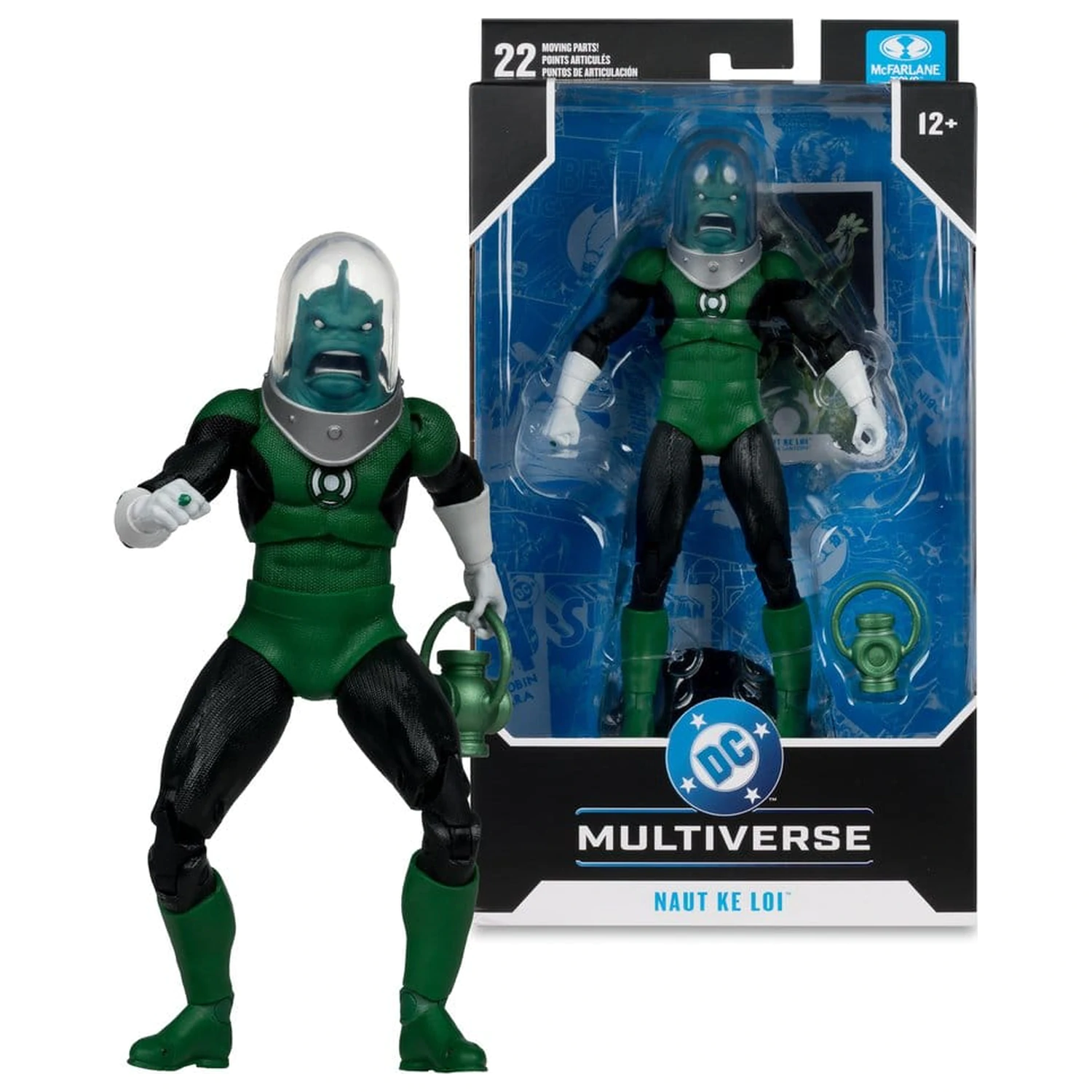 Green Lantern DC Multiverse akcijska figura Naut Ke Loi 19 cm fotografija proizvoda