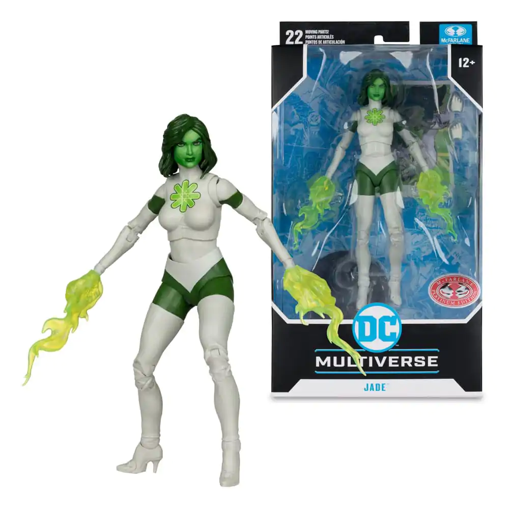 Green Latern Corps DC Multiverse Akcijska figura Jade (Red Platinum Edition) 17 cm fotografija proizvoda