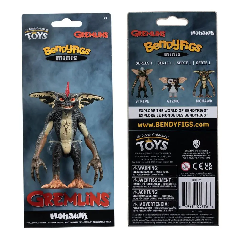 Gremlins Bendyfigs Savitljiva Mini Figura Mohawk 11 cm fotografija proizvoda