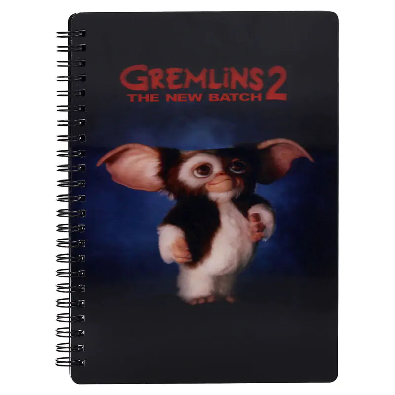 Gremlins bilježnica s 3D-efektom Gremlins Black fotografija proizvoda