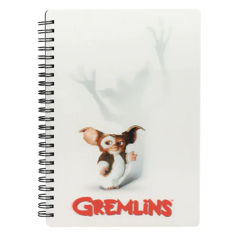 Gremlins bilježnica s 3D-efektom Gremlins White fotografija proizvoda