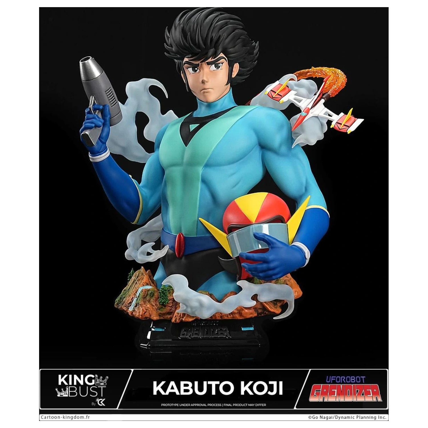 Grendizer Kabuto Koji King Poprsje 1/4 23 cm fotografija proizvoda