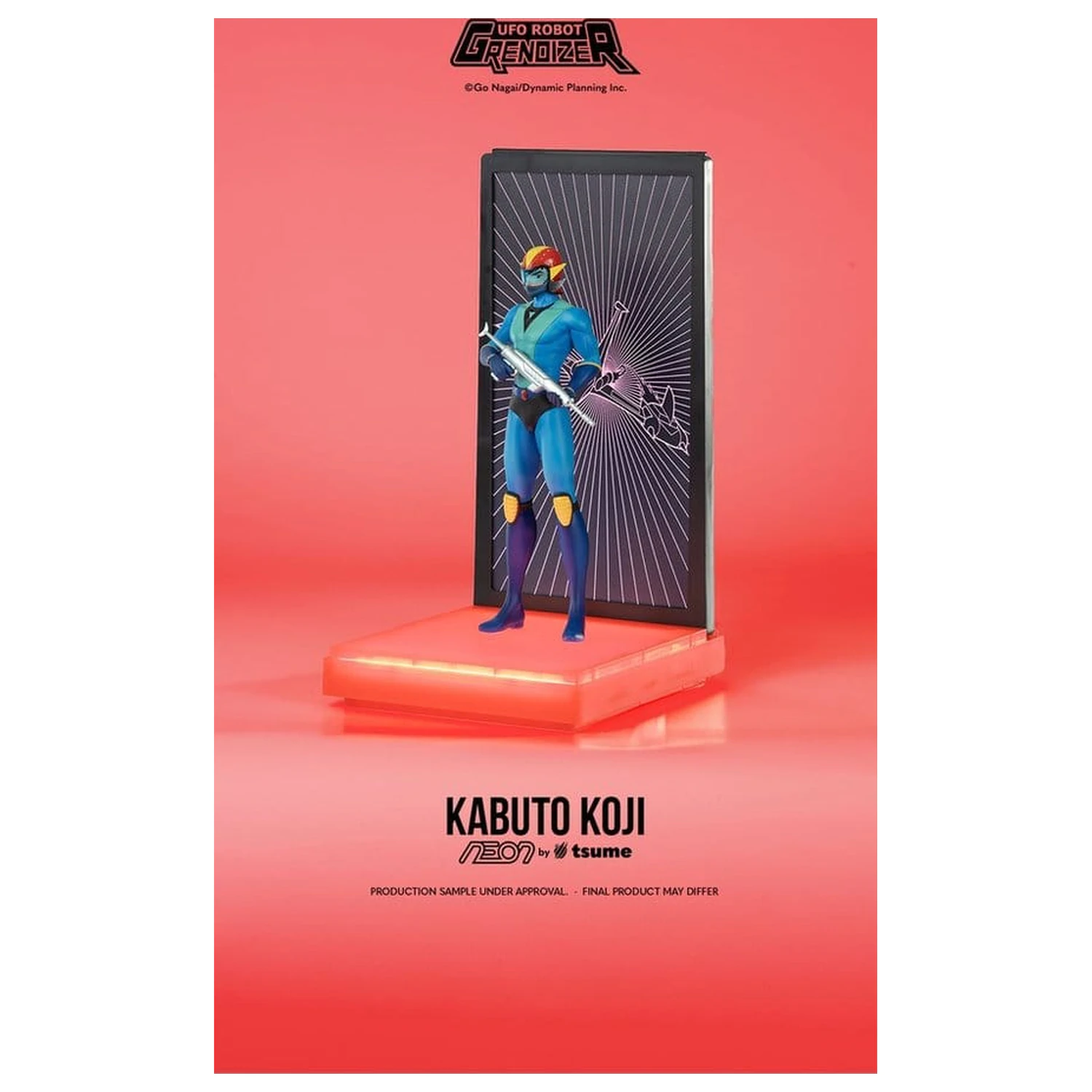 Grendizer Neon Figura 1/9 Kabuto Koji - Alcor 25 cm fotografija proizvoda