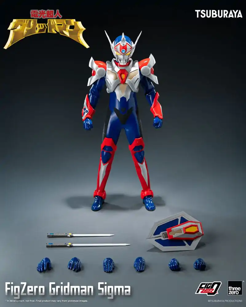 Gridman the Hyper Agent: Revenge of Neo Evil Lord FigZero akcijska figura Gridman Sigma 30 cm fotografija proizvoda