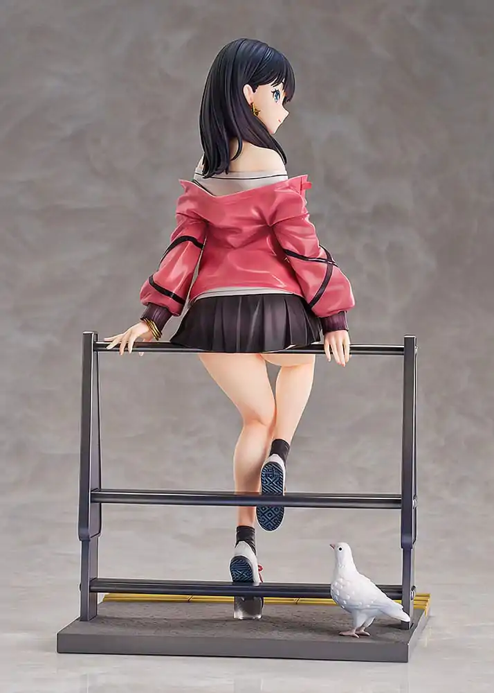 Gridman Universe PVC Kip 1/7 Rikka Takarada: Blue Sky Station 21 cm fotografija proizvoda