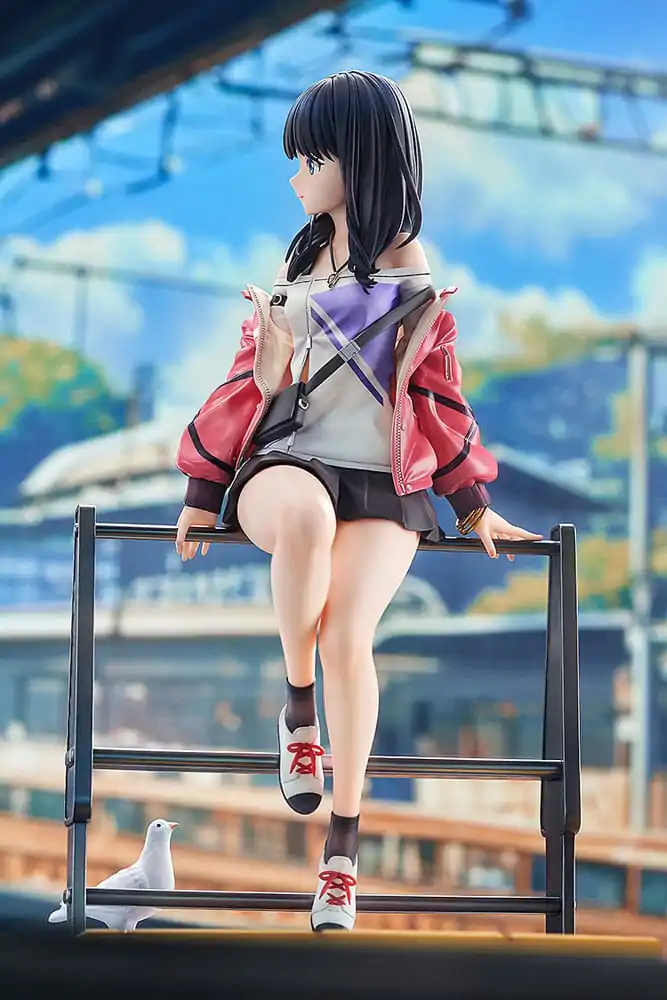 Gridman Universe PVC Kip 1/7 Rikka Takarada: Blue Sky Station 21 cm fotografija proizvoda