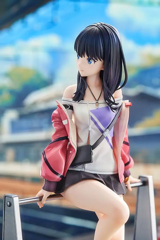 Gridman Universe PVC Kip 1/7 Rikka Takarada: Blue Sky Station 21 cm fotografija proizvoda