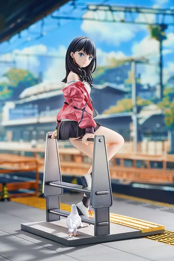 Gridman Universe PVC Kip 1/7 Rikka Takarada: Blue Sky Station 21 cm fotografija proizvoda