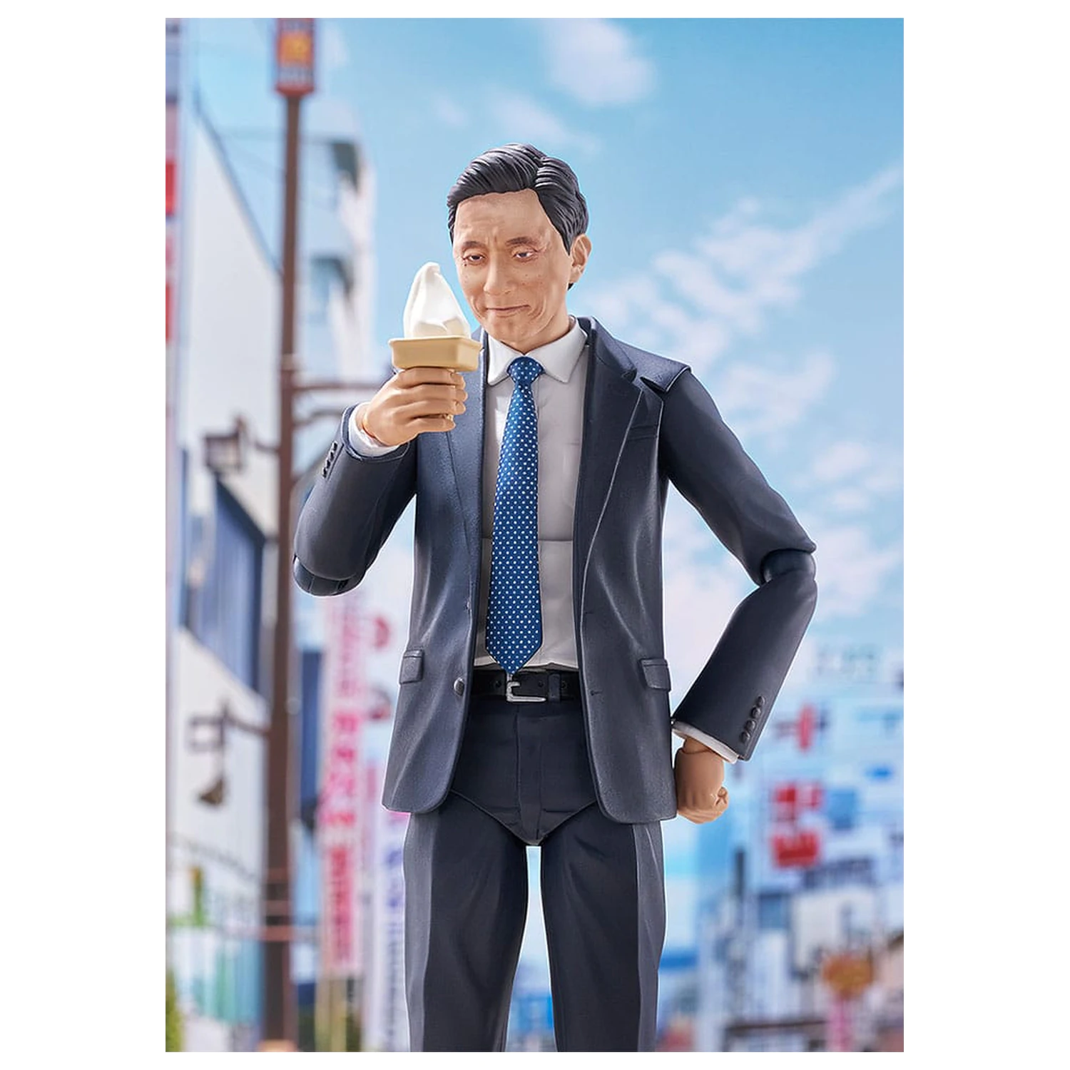 Gridman Universe Figma figura Goro Inogashira Yutaka Matsushige Ver. Renewal Edition - Nostalgic Teishoku Restaurant Set 17 cm fotografija proizvoda