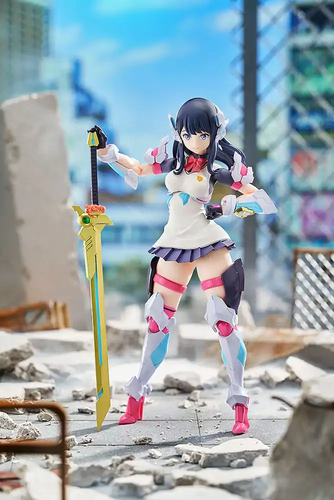 Gridman Universe Figma akcijska figura Hyper Body Rikka Takarada (Grid Tector Ver.) 15 cm fotografija proizvoda