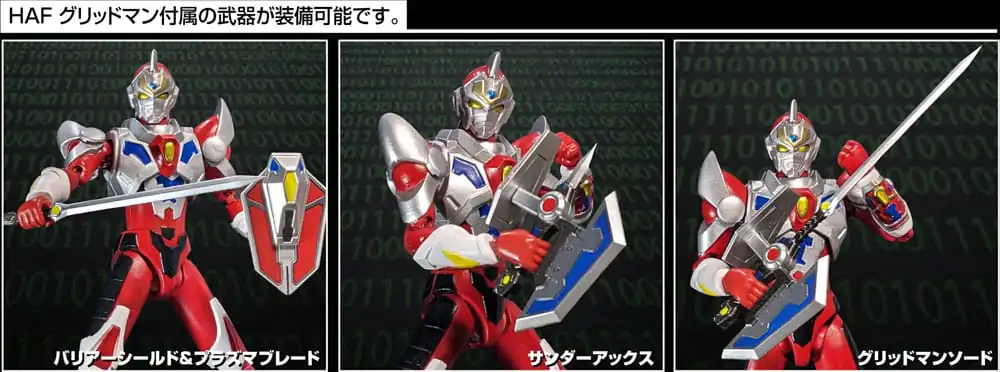 Gridman Universe HAF akcijska figura Gridman Animation Style 17 cm fotografija proizvoda