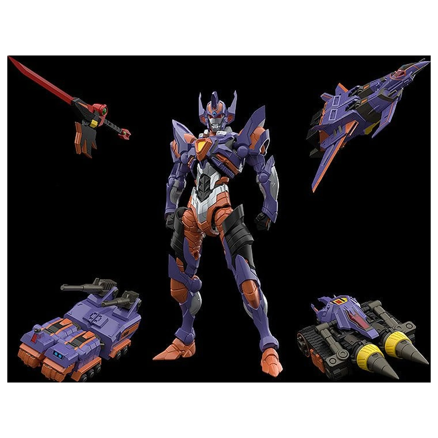 Gridman Universe Moderoid Plastični Model Komplet Full Power Gridknight 17 cm fotografija proizvoda