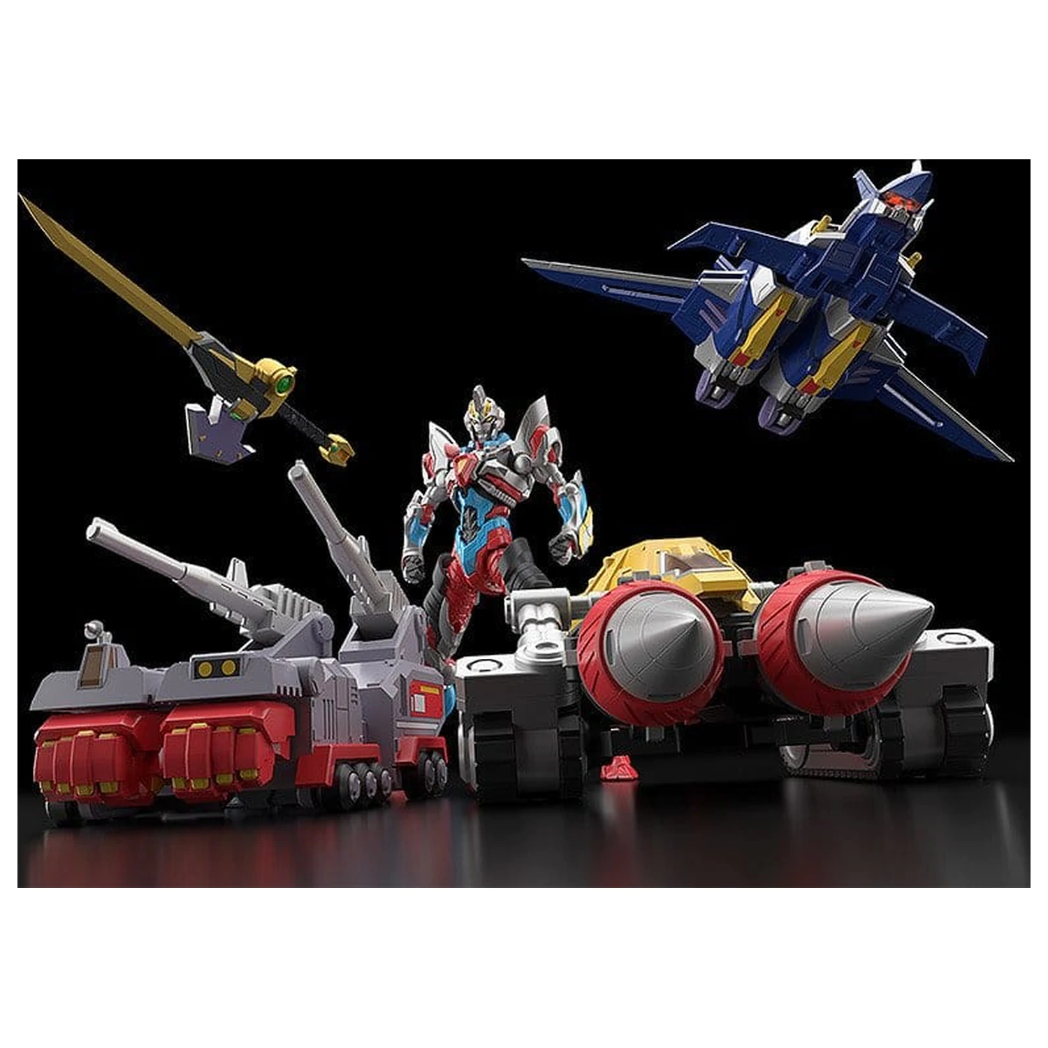 Gridman Universe Moderoid Plastični Model Komplet Full Power Gridman 17 cm fotografija proizvoda