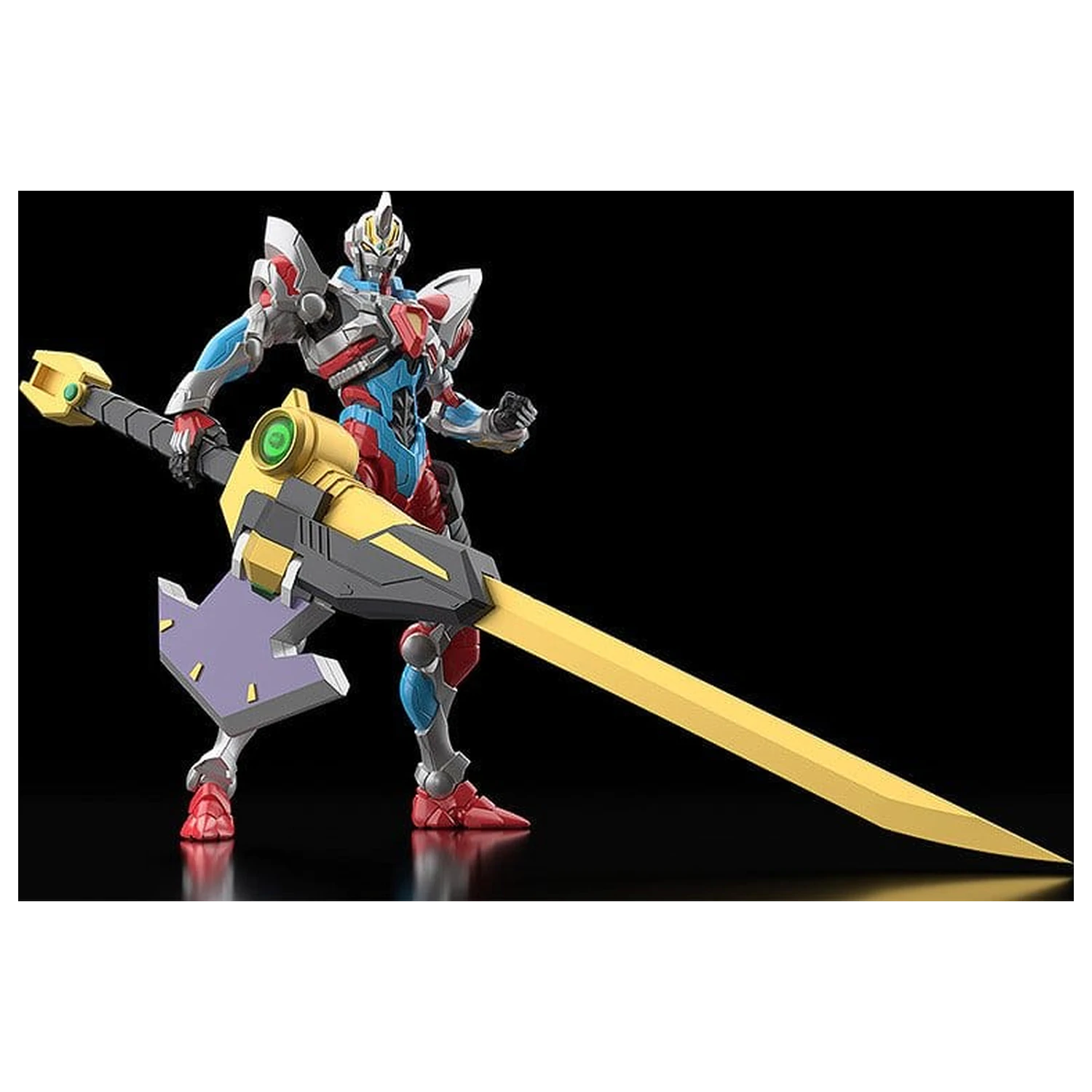 Gridman Universe Moderoid Plastični Model Komplet Full Power Gridman 17 cm fotografija proizvoda