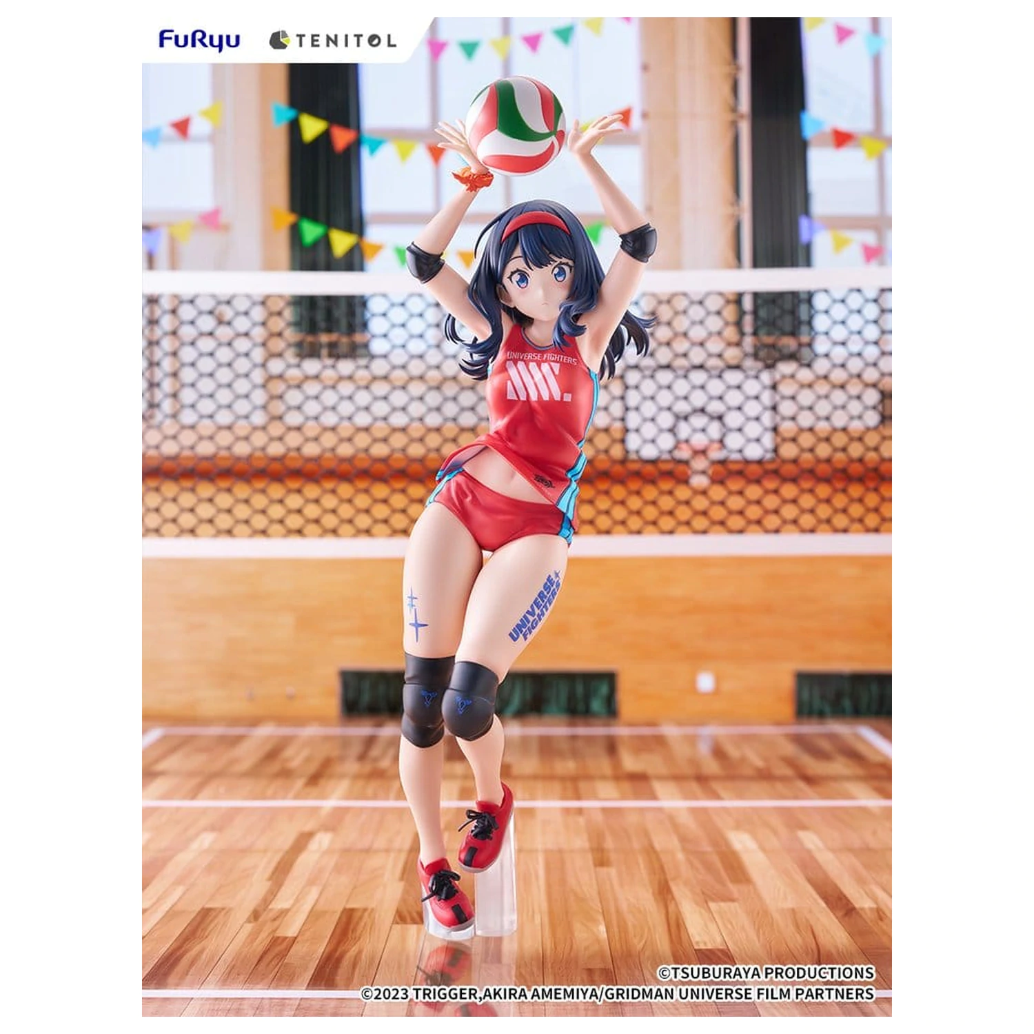 Gridman Universe Tenitol visoka PVC figura Rikka Takarada Sportswear Ver. 36 cm fotografija proizvoda