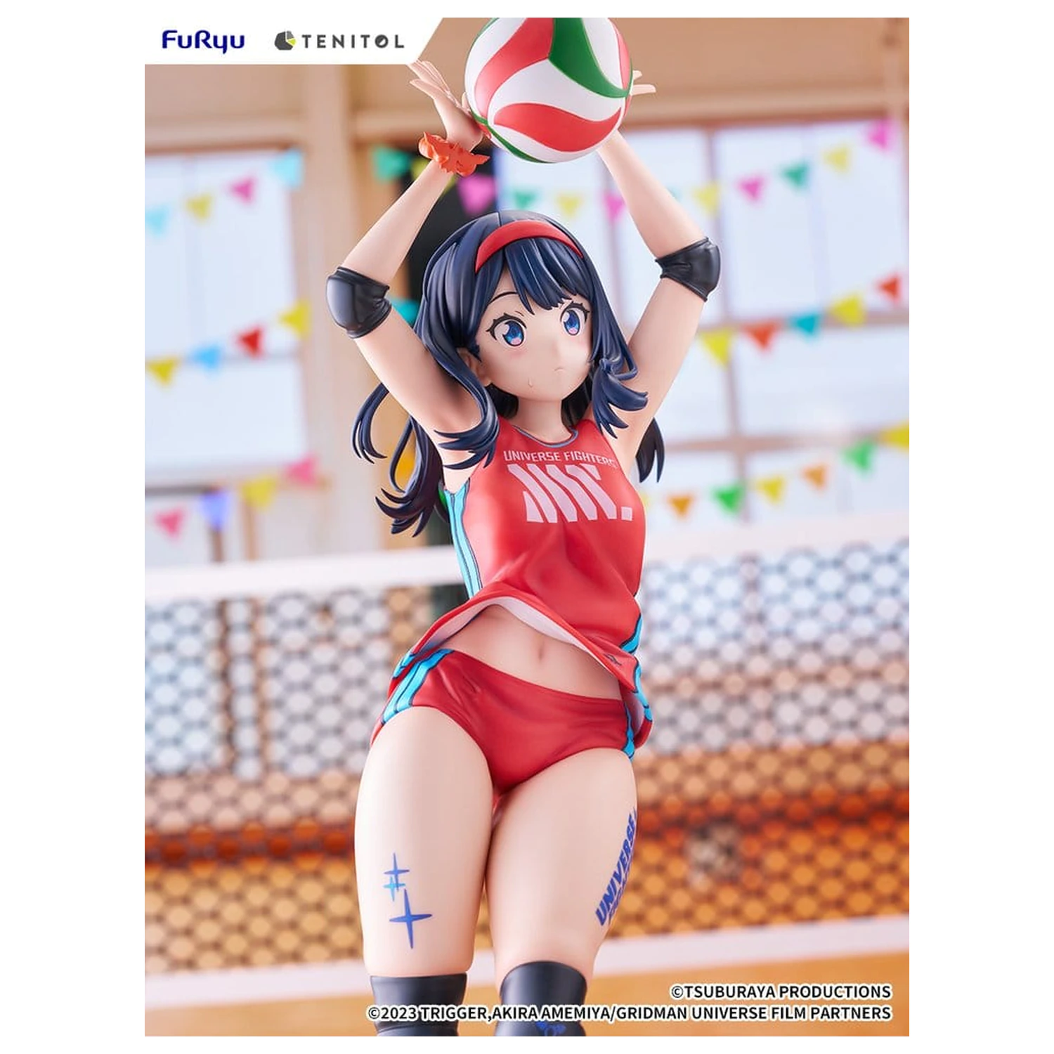 Gridman Universe Tenitol visoka PVC figura Rikka Takarada Sportswear Ver. 36 cm fotografija proizvoda