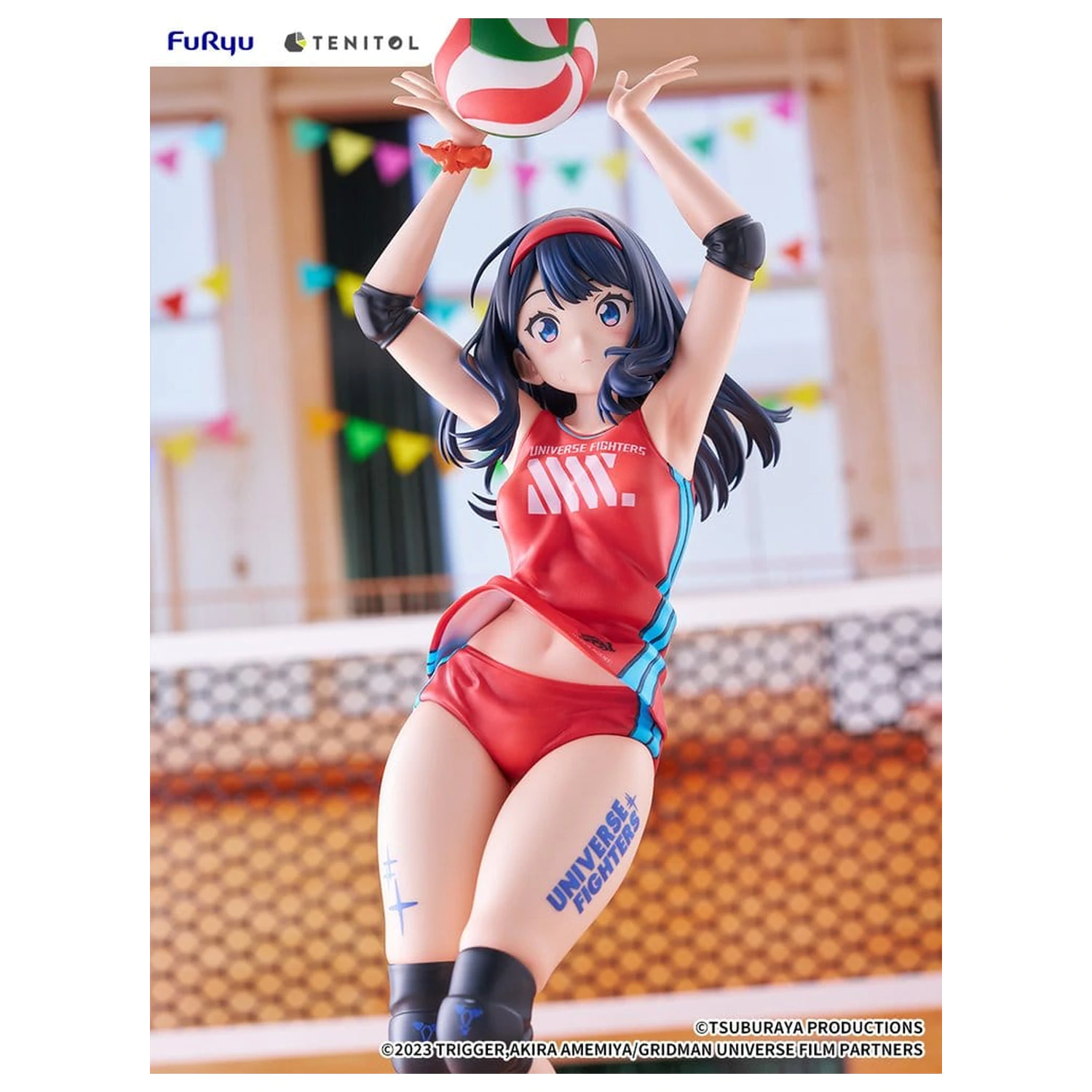 Gridman Universe Tenitol visoka PVC figura Rikka Takarada Sportswear Ver. 36 cm fotografija proizvoda