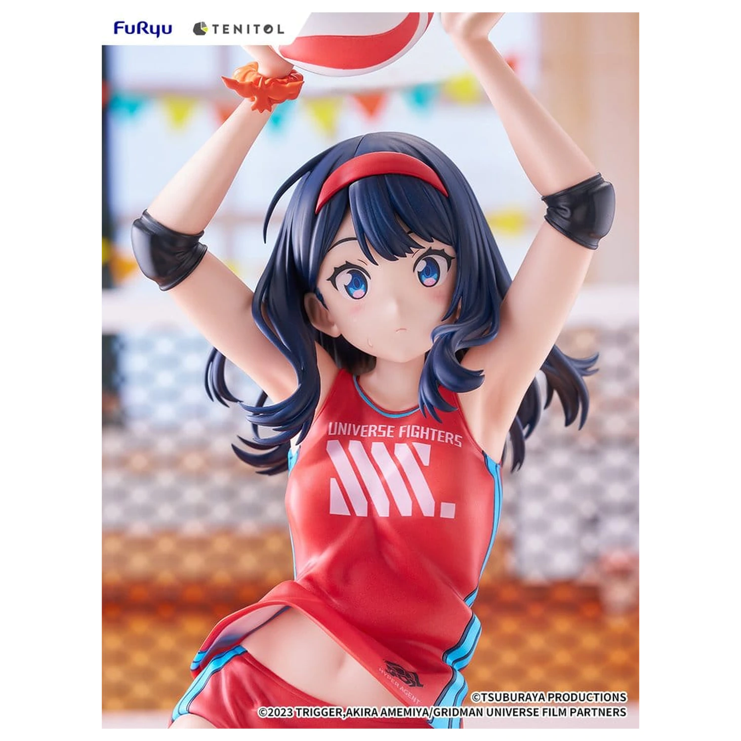 Gridman Universe Tenitol visoka PVC figura Rikka Takarada Sportswear Ver. 36 cm fotografija proizvoda