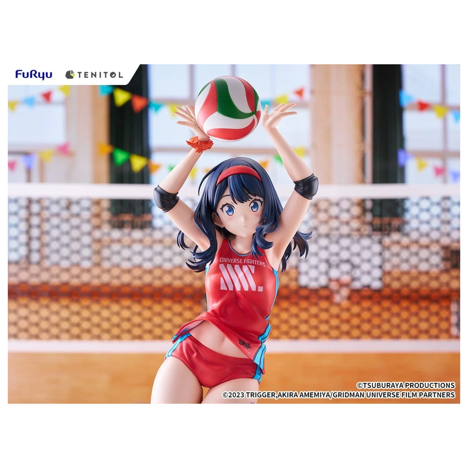Gridman Universe Tenitol visoka PVC figura Rikka Takarada Sportswear Ver. 36 cm fotografija proizvoda