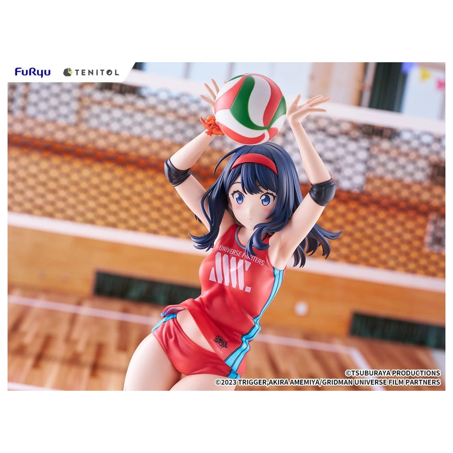 Gridman Universe Tenitol visoka PVC figura Rikka Takarada Sportswear Ver. 36 cm fotografija proizvoda