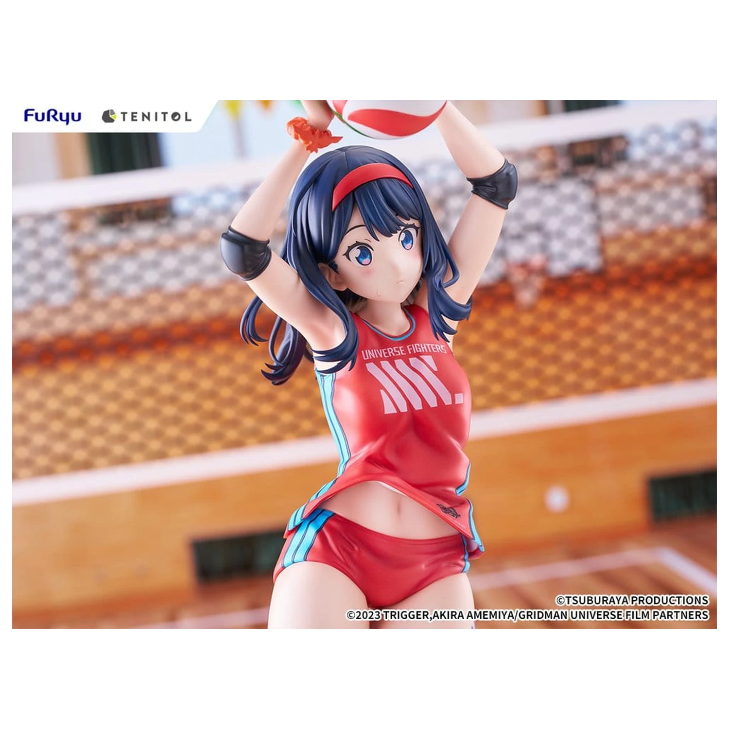 Gridman Universe Tenitol visoka PVC figura Rikka Takarada Sportswear Ver. 36 cm fotografija proizvoda