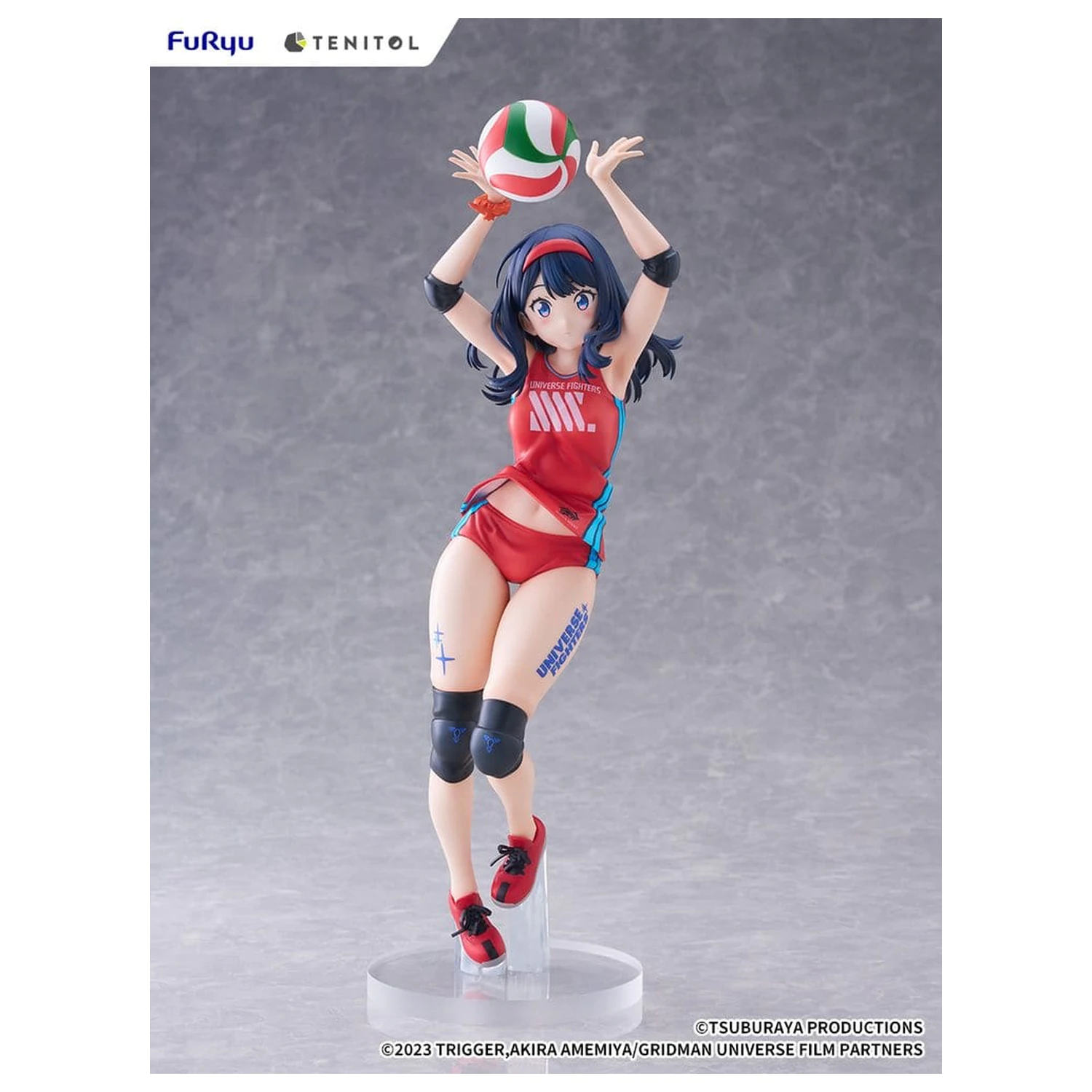 Gridman Universe Tenitol visoka PVC figura Rikka Takarada Sportswear Ver. 36 cm fotografija proizvoda