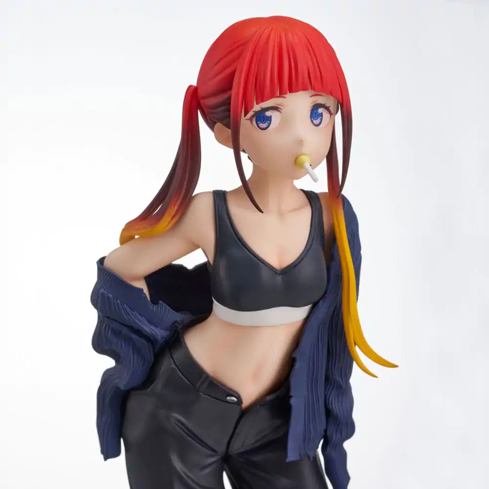 Gridman Universe Zozo Black Collection PVC Kip Chise Asukagawa 21 cm fotografija proizvoda