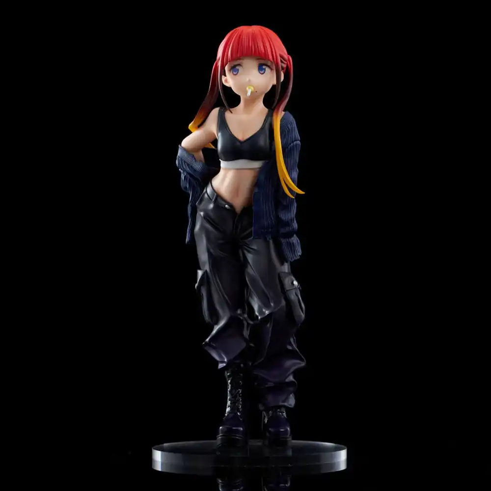 Gridman Universe Zozo Black Collection PVC Kip Chise Asukagawa 21 cm fotografija proizvoda