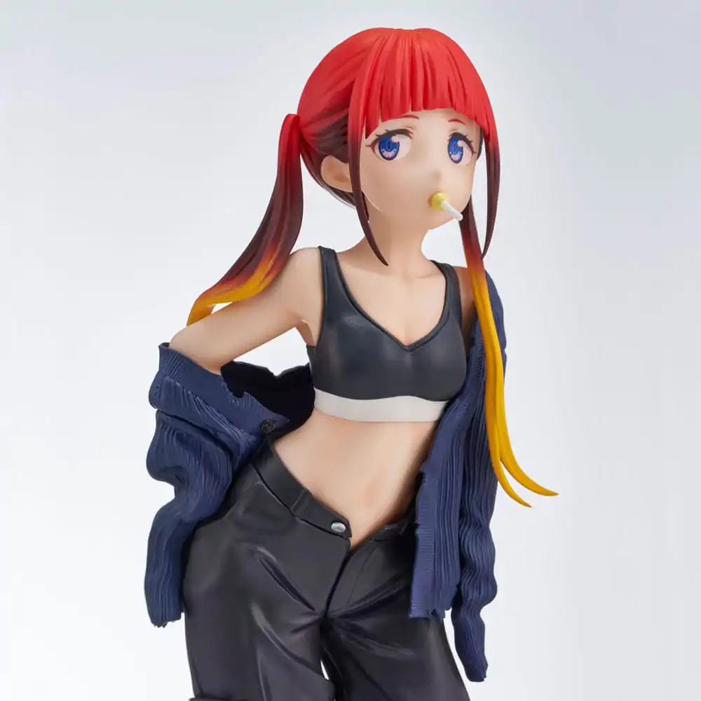 Gridman Universe Zozo Black Collection PVC Kip Chise Asukagawa 21 cm fotografija proizvoda