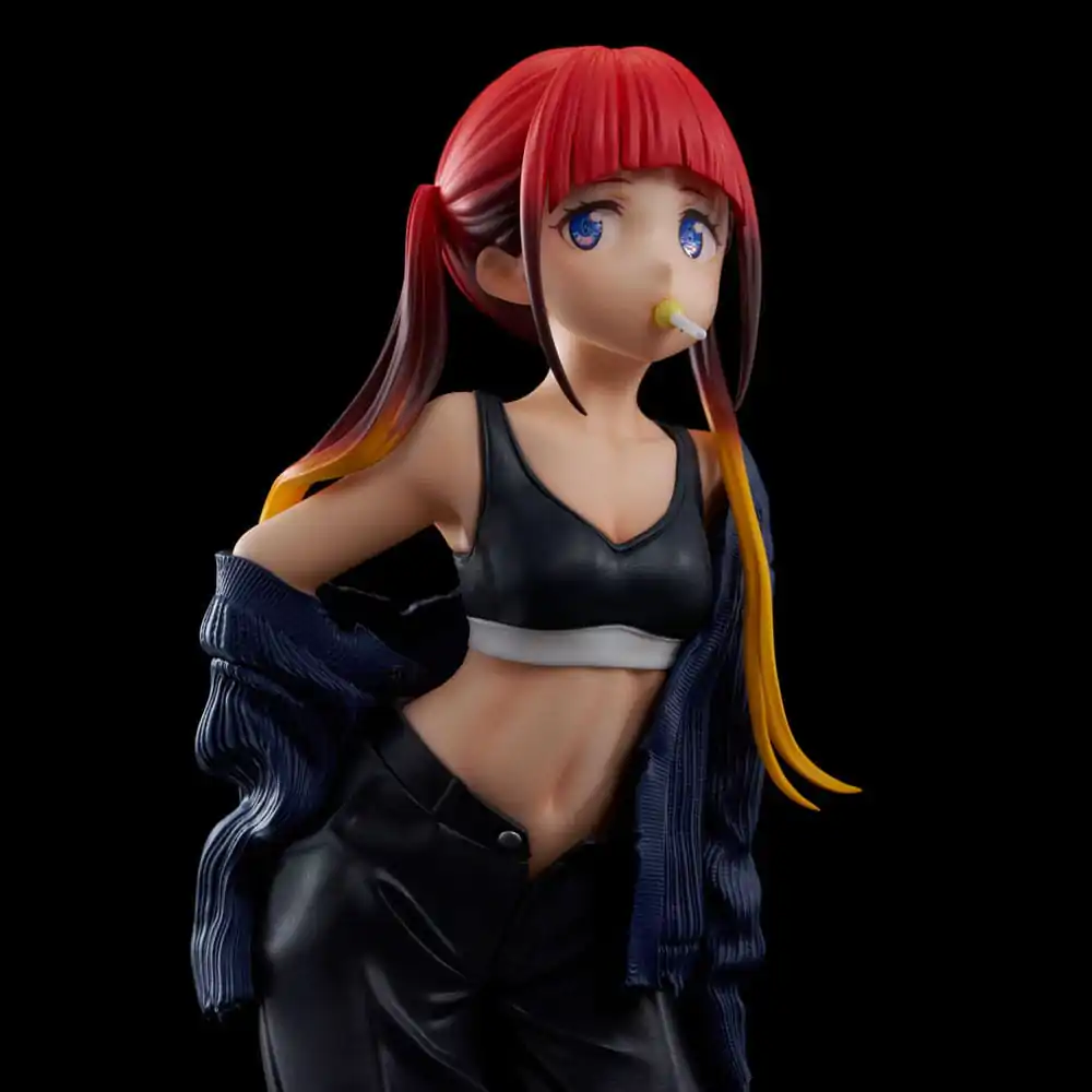 Gridman Universe Zozo Black Collection PVC Kip Chise Asukagawa 21 cm fotografija proizvoda