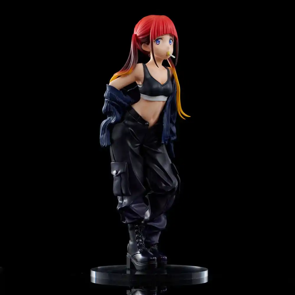 Gridman Universe Zozo Black Collection PVC Kip Chise Asukagawa 21 cm fotografija proizvoda