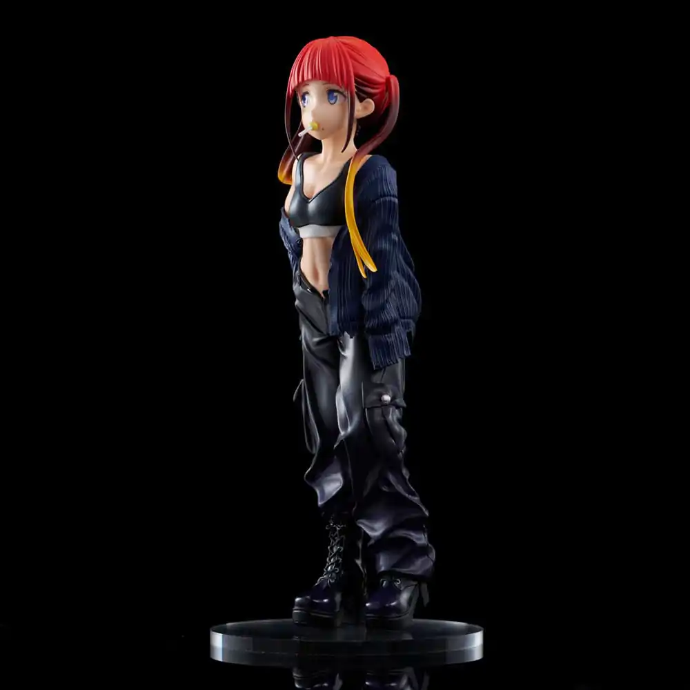 Gridman Universe Zozo Black Collection PVC Kip Chise Asukagawa 21 cm fotografija proizvoda