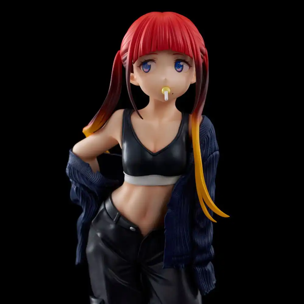 Gridman Universe Zozo Black Collection PVC Kip Chise Asukagawa 21 cm fotografija proizvoda