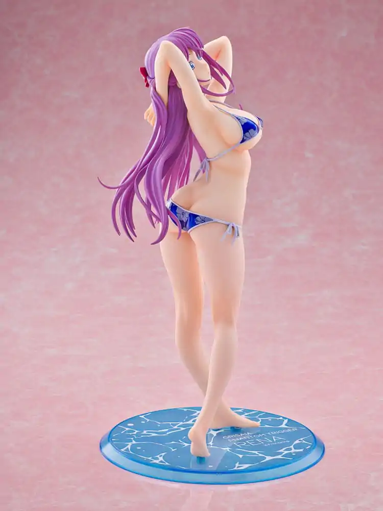 Grisaia Phantom Trigger PVC Kip 1/6 Rena Fukami Metallic Blue Ver. 28 cm fotografija proizvoda