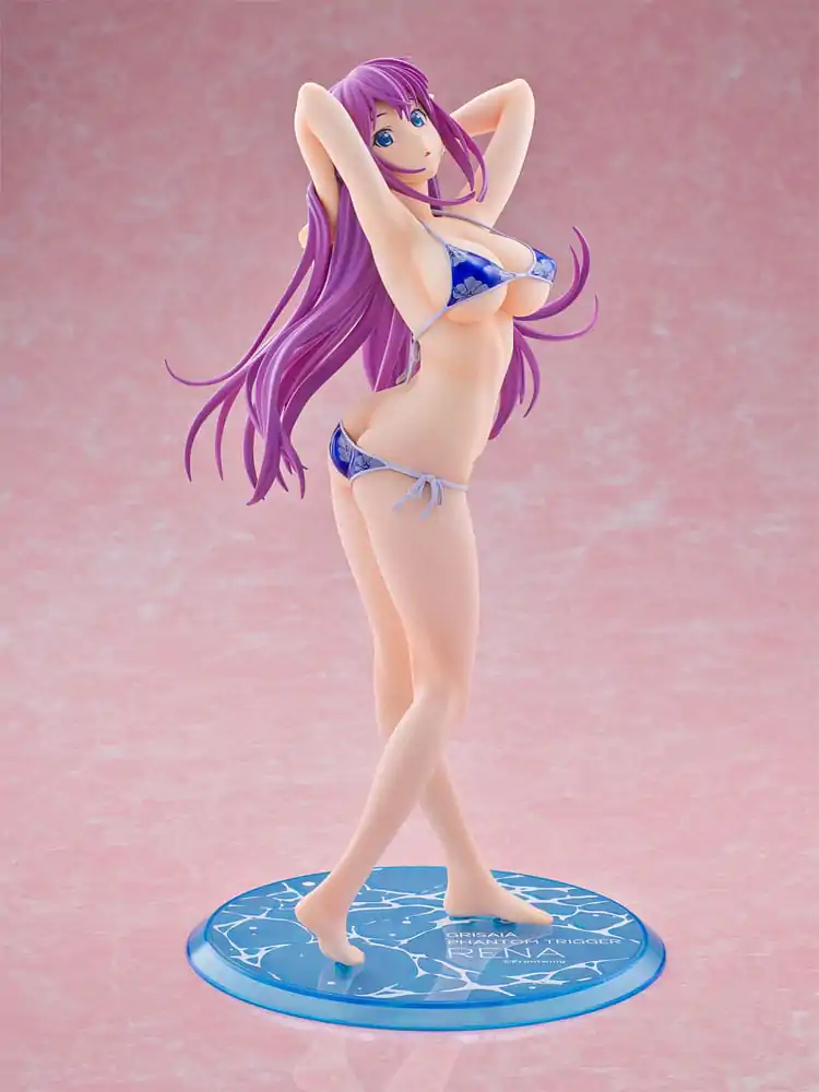 Grisaia Phantom Trigger PVC Kip 1/6 Rena Fukami Metallic Blue Ver. 28 cm fotografija proizvoda