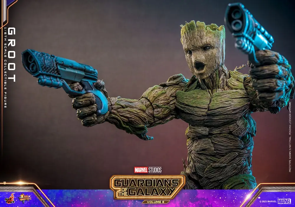 Guardians of the Galaxy Vol. 3 Movie Masterpiece akcijska figura 1/6 Groot 32 cm fotografija proizvoda