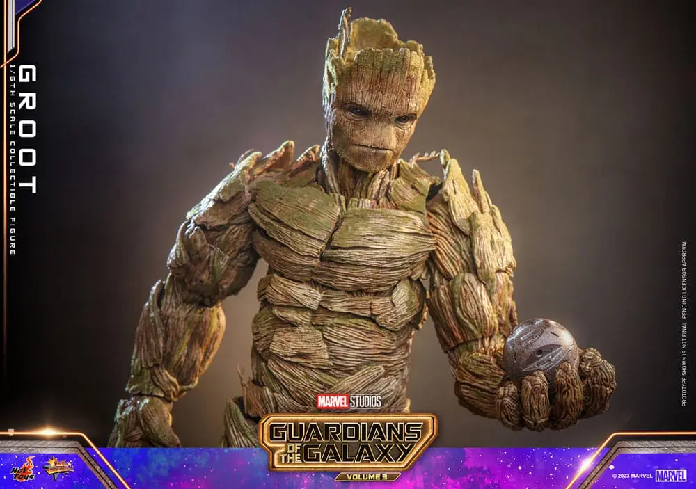 Guardians of the Galaxy Vol. 3 Movie Masterpiece akcijska figura 1/6 Groot 32 cm fotografija proizvoda