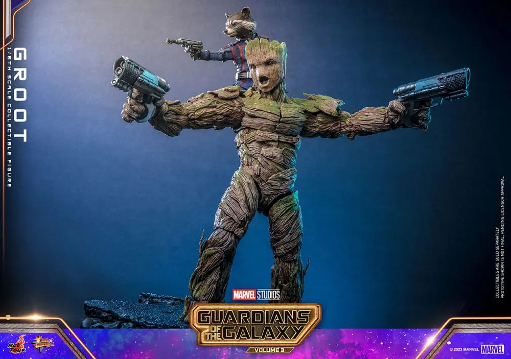 Guardians of the Galaxy Vol. 3 Movie Masterpiece akcijska figura 1/6 Groot 32 cm fotografija proizvoda